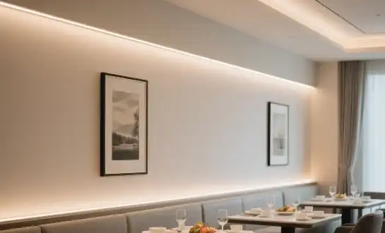 What are the functions and installation locations of flexible LED wall washers?